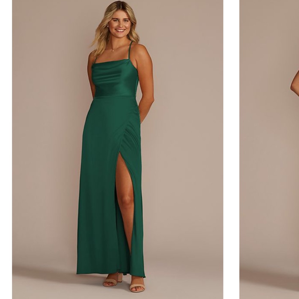 David’s Bridal Bridesmaid Dress Juniper